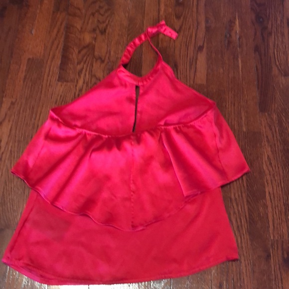 Guess Red Halter Top - Picture 2 of 2